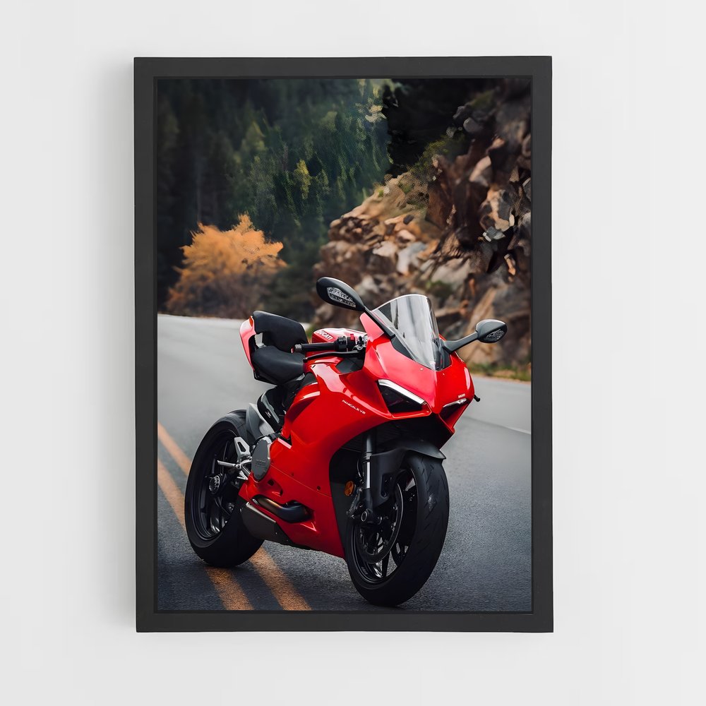 Poster Supersport Éblouissant – affiche Ducati (vue 2)